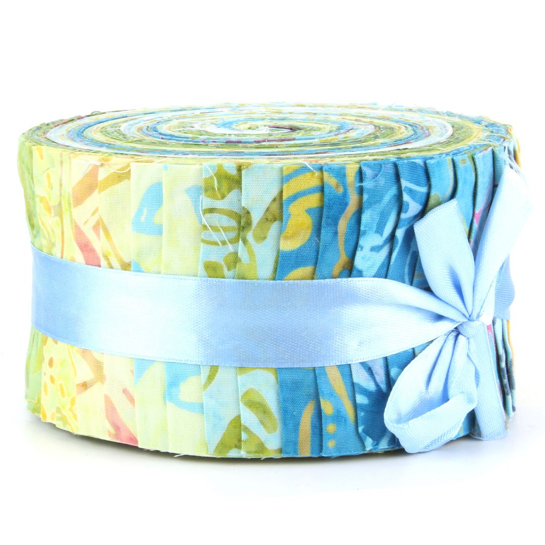 Fabric Jelly Roll Bundle Cotton Strips Pre Cut Quilting Patchwork Sew